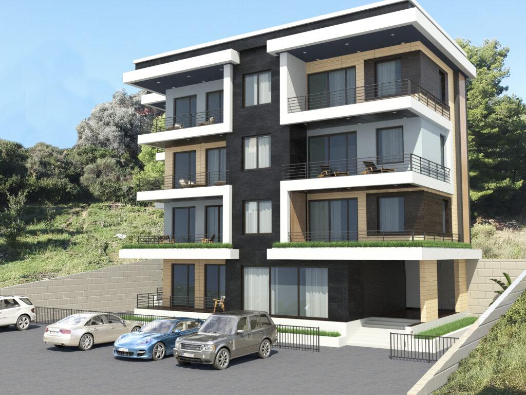 Architectural Project of a Residential Building in Tivat