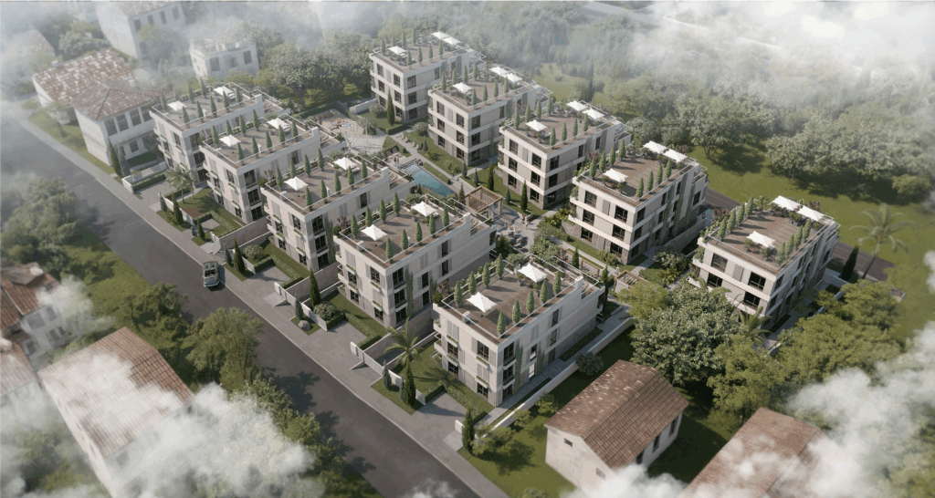 Капитальное строительство жилого комплекса Boka Verde, Тиват